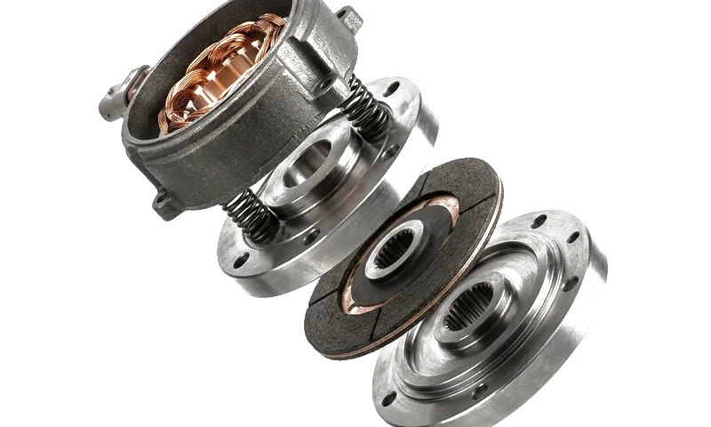 Kits de freio eletromagnético e tampas flangeadas para motores elétricos