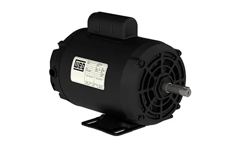 Motor monofásico de carcaça de chapa